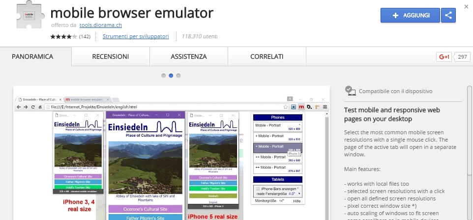 Mobile Browser Emulator